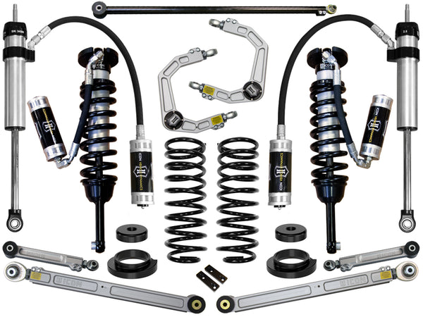 ICON Vehicle Dynamics K53176 0-3.5 Stage 6 Suspension System with Billet Upper Control Arm