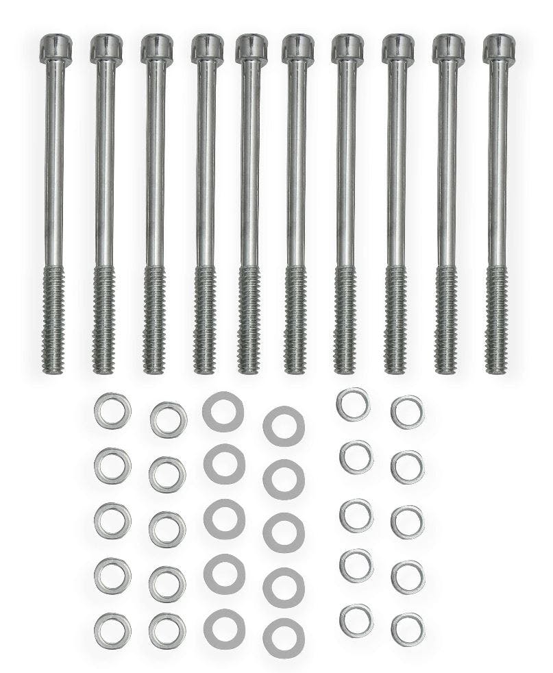 Sniper Motorsports 891006 VALVE COVER HARDWARE KIT SILVER (SBM)