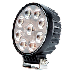 BrightSource 4 inch Round Work Light, Flood Pattern, Bezeless Lens Design, 36W 891362F