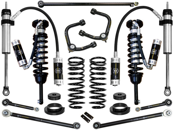 ICON Vehicle Dynamics K53176T 0-3.5 Stage 6 Suspension System with Tubular Upper Control Arm
