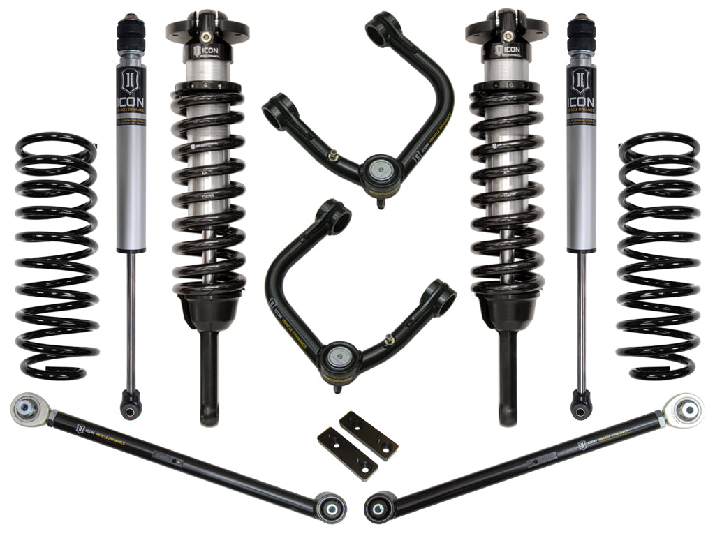 ICON Vehicle Dynamics K53053T 0-3.5 Stage 3 Suspension System with Tubular Upper Control Arm