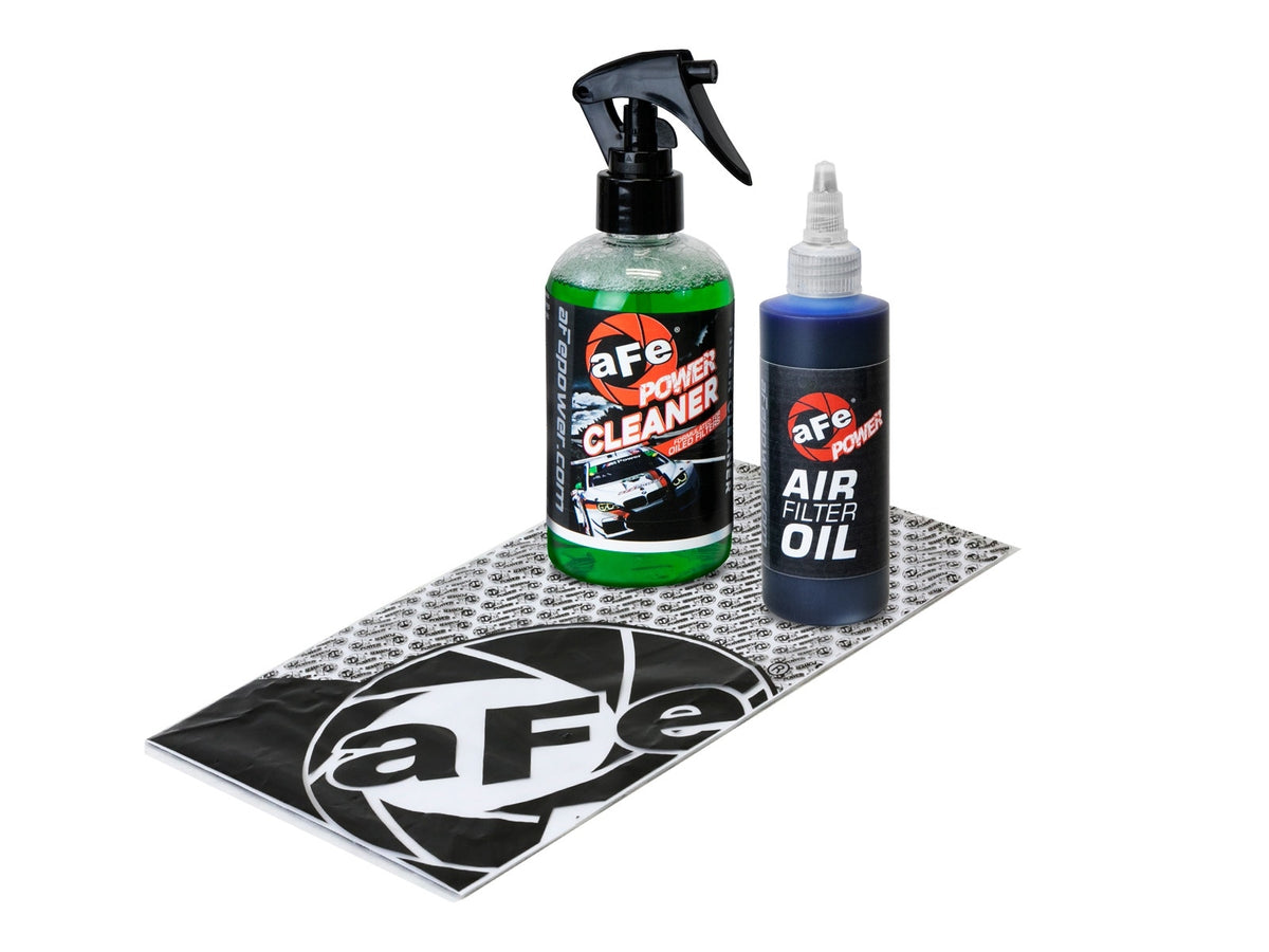 AFE 90-51301L Magnum FLOW Pro 5R Air Filter Restore Kit, 4 oz Blue Oil and 8 oz Power Cleaner