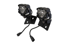 Morimoto 4Banger A-Pillar Brackets: Wrangler JK (07-17) BAF035