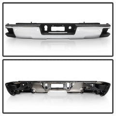 XTUNE POWER 9048890 Rear Steel Bumper Chrome ( Part Link # GM1103175 OEM # 84077959 PFM )