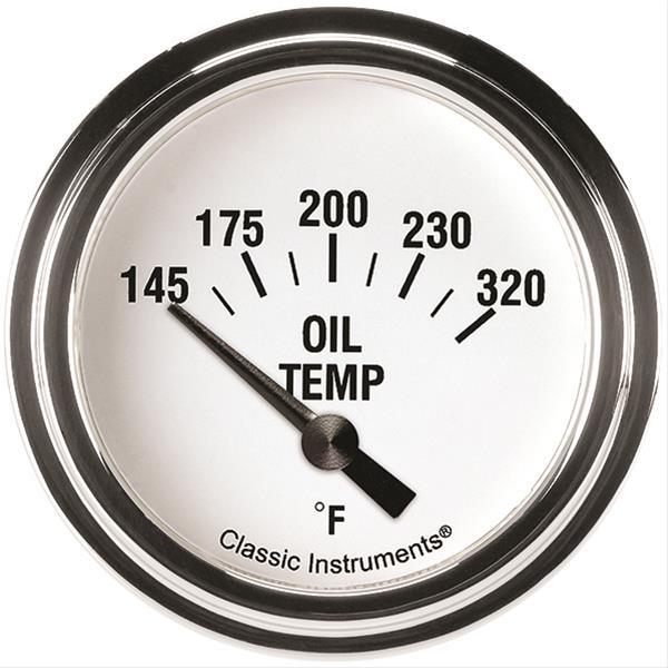 Classic Instruments Engine Oil Temperature Gauge WH228SLF