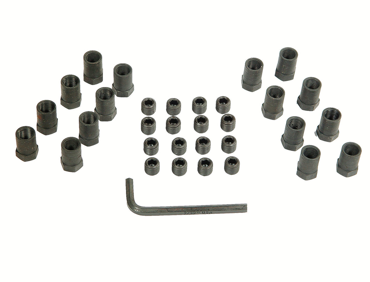 Mr. Gasket 924G ALUM,ROCKER NUTS 7/16 P and O