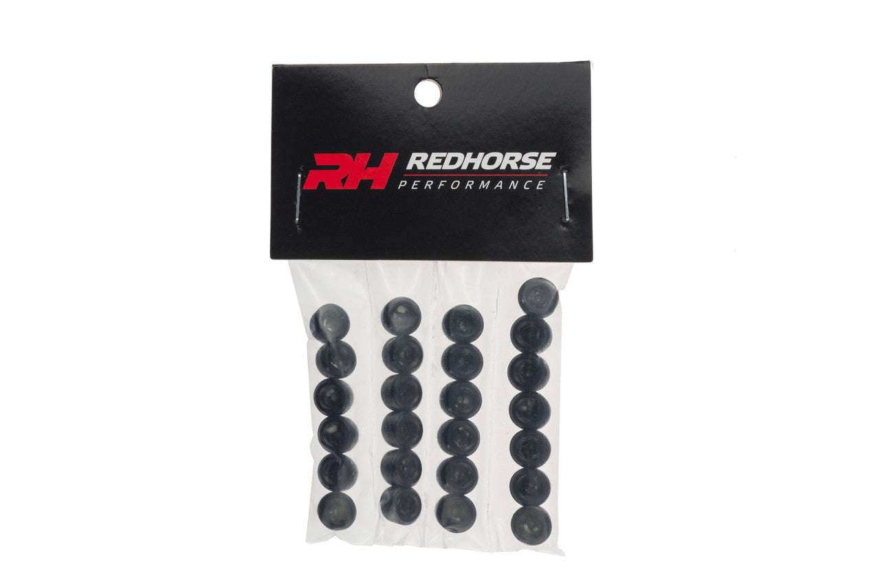 Redhorse Performance 932-02-25-2 -02 (1/8in) NPT socket head pipe plug - black - 25pcs