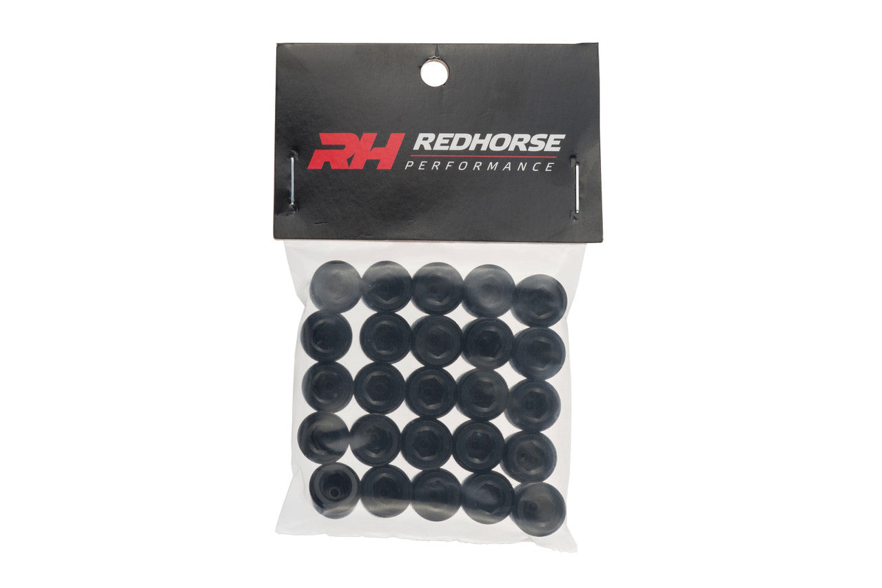 Redhorse Performance 932-06-25-2 -06 (3/8in) NPT socket head pipe plug - black - 25pcs