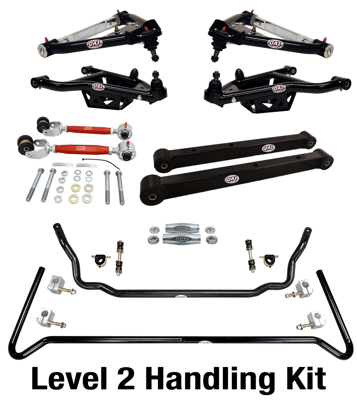 QA1 HK12-GMB5 Handling Kit, Level 2, 1994-1996 GM B-Body, W/O Shocks