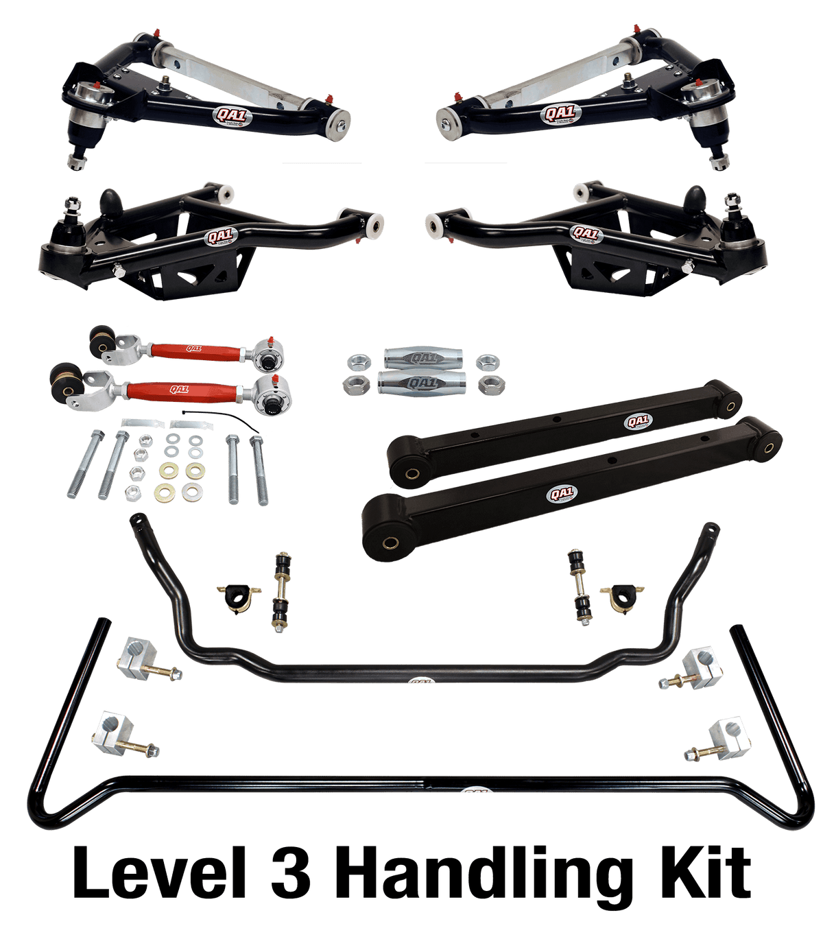 QA1 HK13-GMB5 Handling Kit, Level 3, 1994-1996 GM B-Body, W/O Shocks