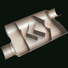 Flowmaster 942448 2.25 IN(O)/OUT(O) SUPER 44 SERIES