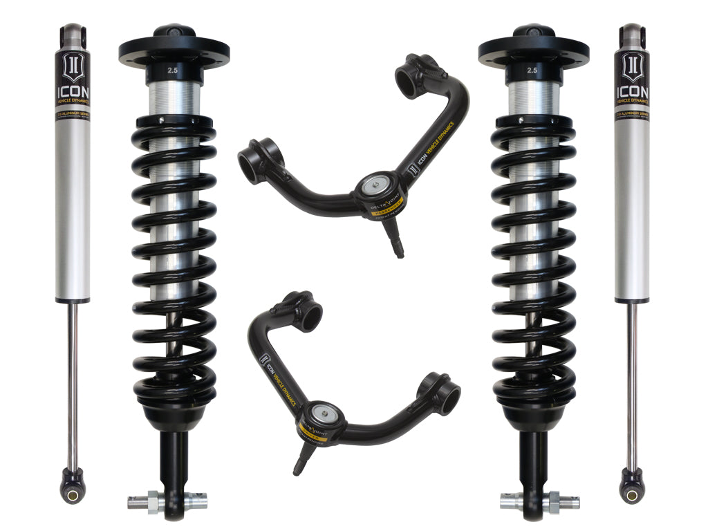 ICON Vehicle Dynamics K93092T 0-3 Stage 2 Suspension System with Tubular Upper Control Arm