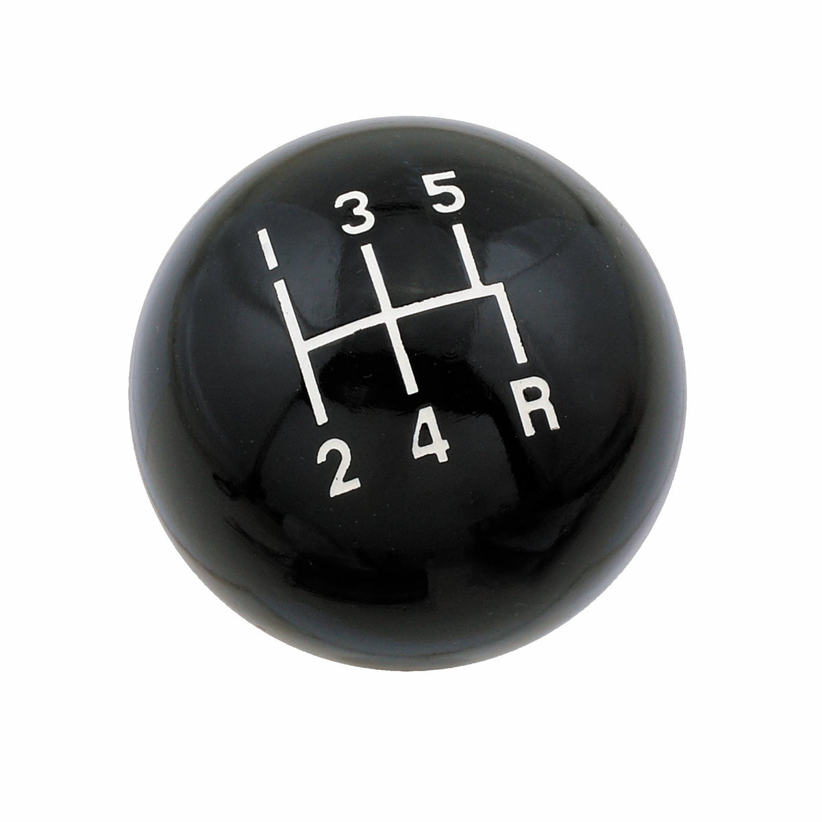 Mr. Gasket 9626 KNOB 5 SPEED CL BLK 3/8-16 UNC