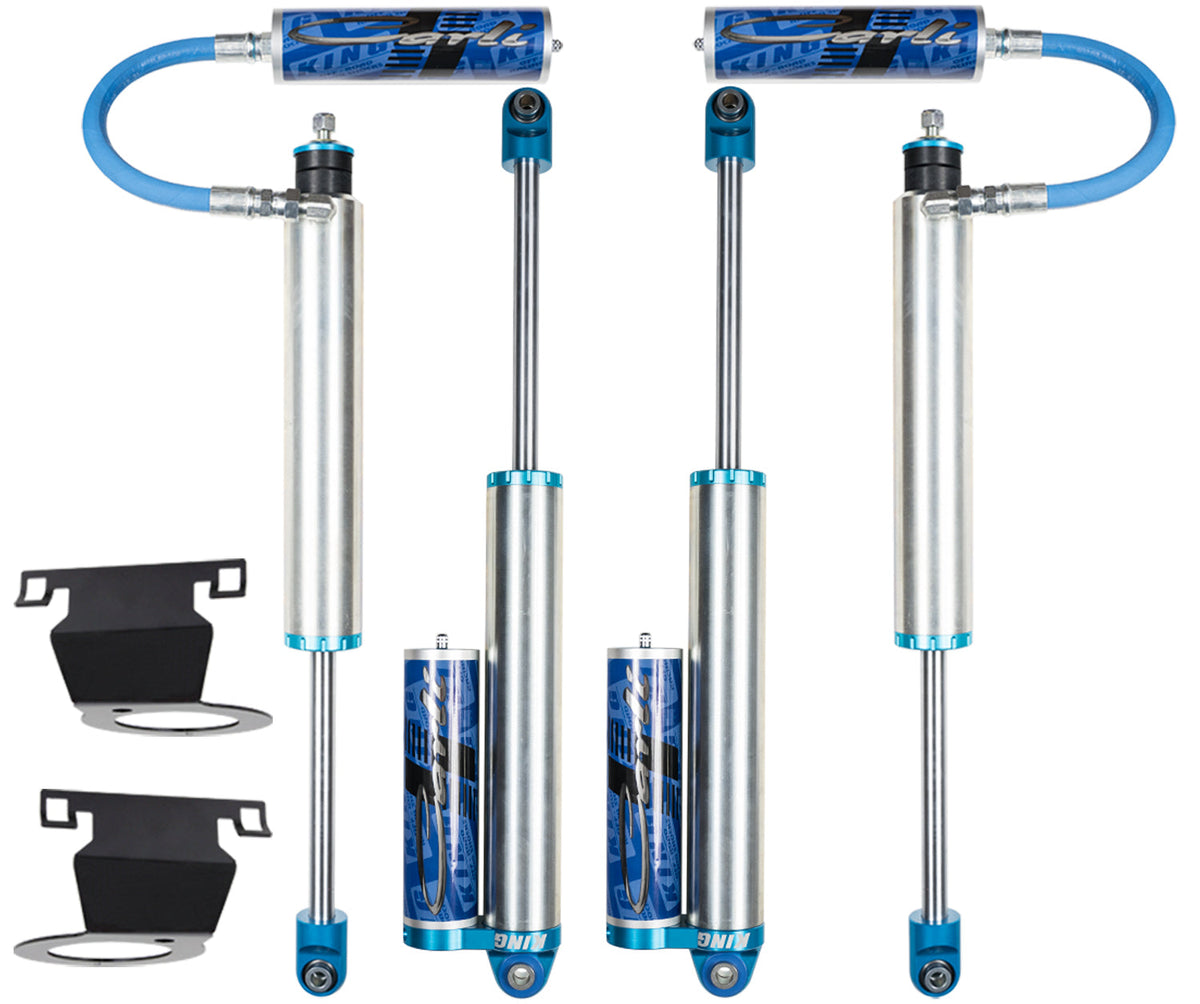 Carli Suspension CS-DPT25SPKG-LVL-1319-D Carli Tuned King 2.5 inch RR Front And Rear Shock Pkg 2.5 inch Lift and Res Mounts
