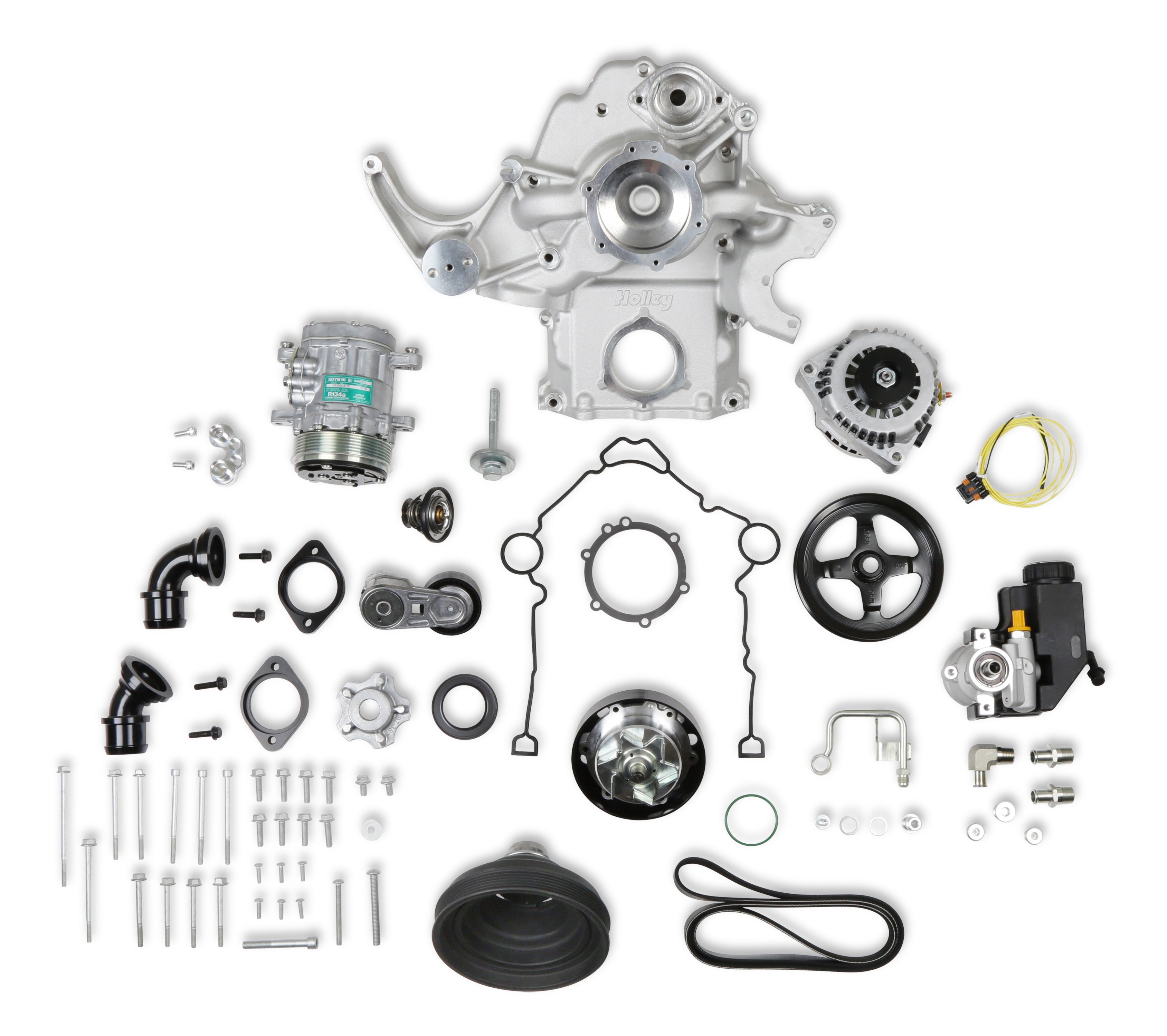 Holley Chrysler, Dodge, Jeep, Plymouth... Accessory Drive Component Mount Set 20-290