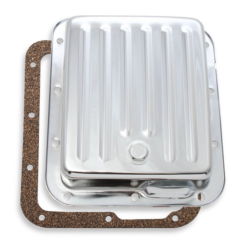 Mr. Gasket 9755CMRG TRANS PAN FORD C4 CHROME
