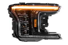 Morimoto XB LED Headlights: Ford F150 (18-20) (Pair / ASM Amber DRL) (Gen 2) LF501.2-A-ASM