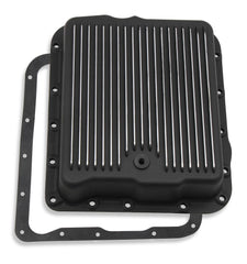 Mr. Gasket 9797BMRG TRANS PAN GM 700R4 BLACK ALUMINUM