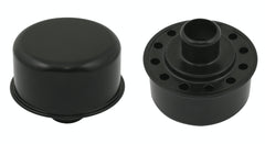 Mr. Gasket 9810BP BREATHER PUSH ON FLAT BLK