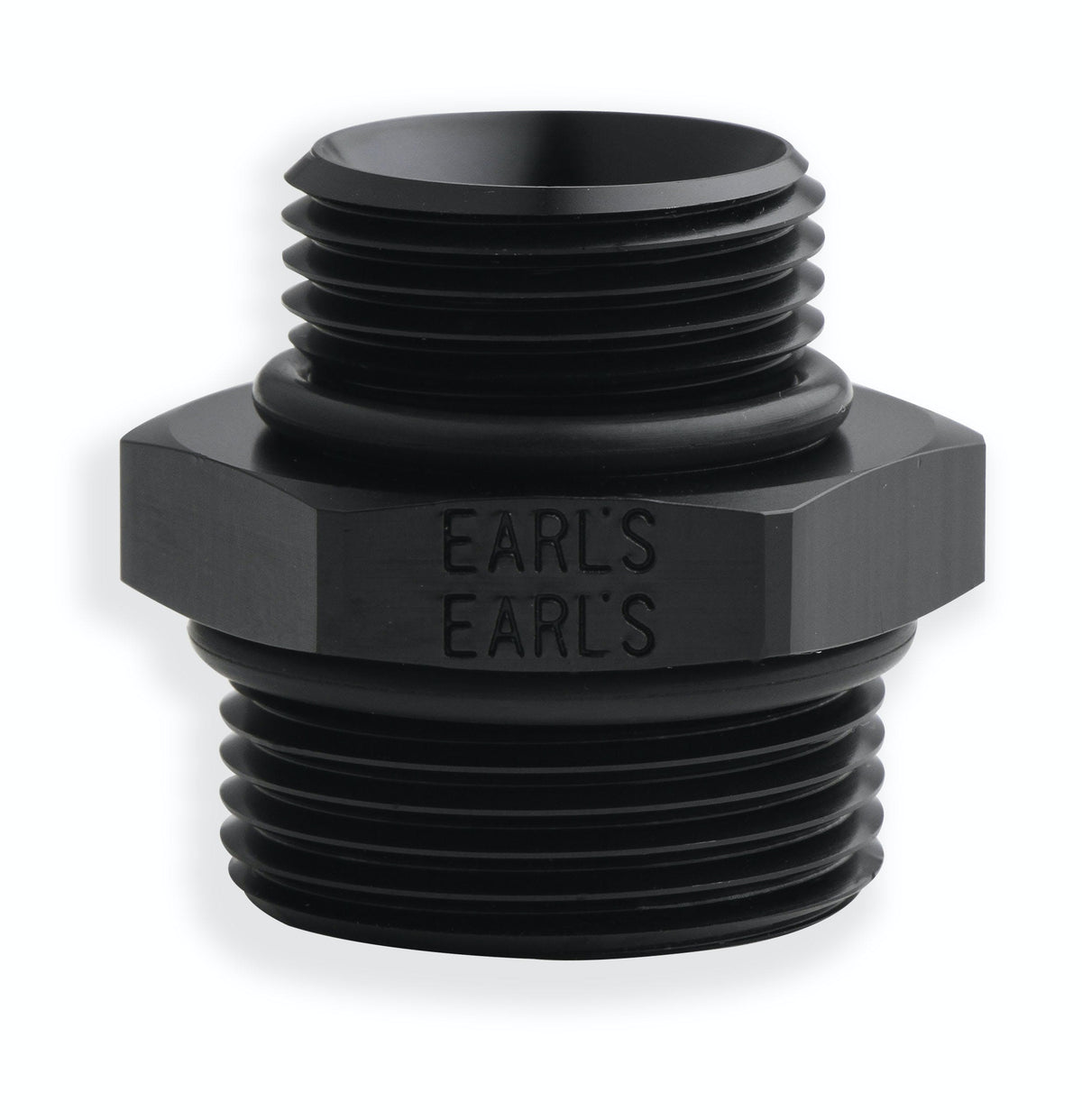 Earl's Performance Plumbing AT985115ERL ADAPTER, -12 ORB TO -16 ORB ALUMINUM BLK