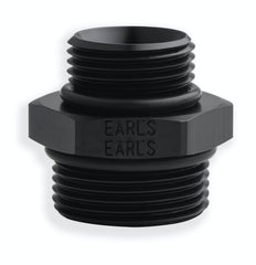 Earl's Performance Plumbing AT985115ERL ADAPTER, -12 ORB TO -16 ORB ALUMINUM BLK
