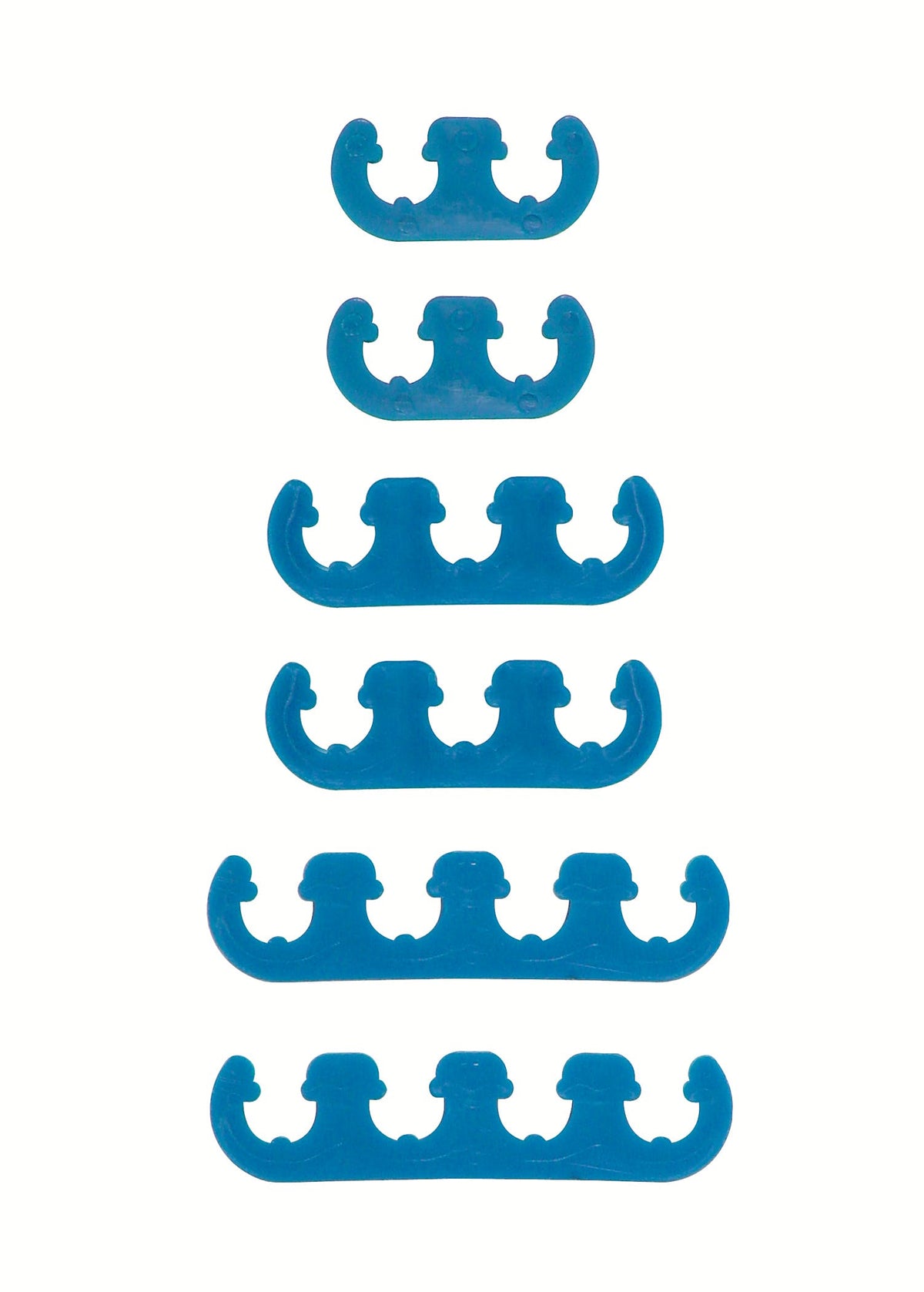 Mr. Gasket 9877 PLASTIC,WIRE SEPARTR-BLUE