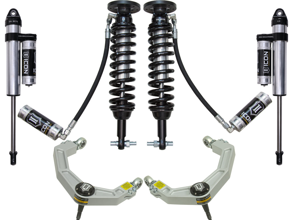 ICON Vehicle Dynamics K93094 1.75-3 Stage 4 Suspension System with Billet Upper Control Arm