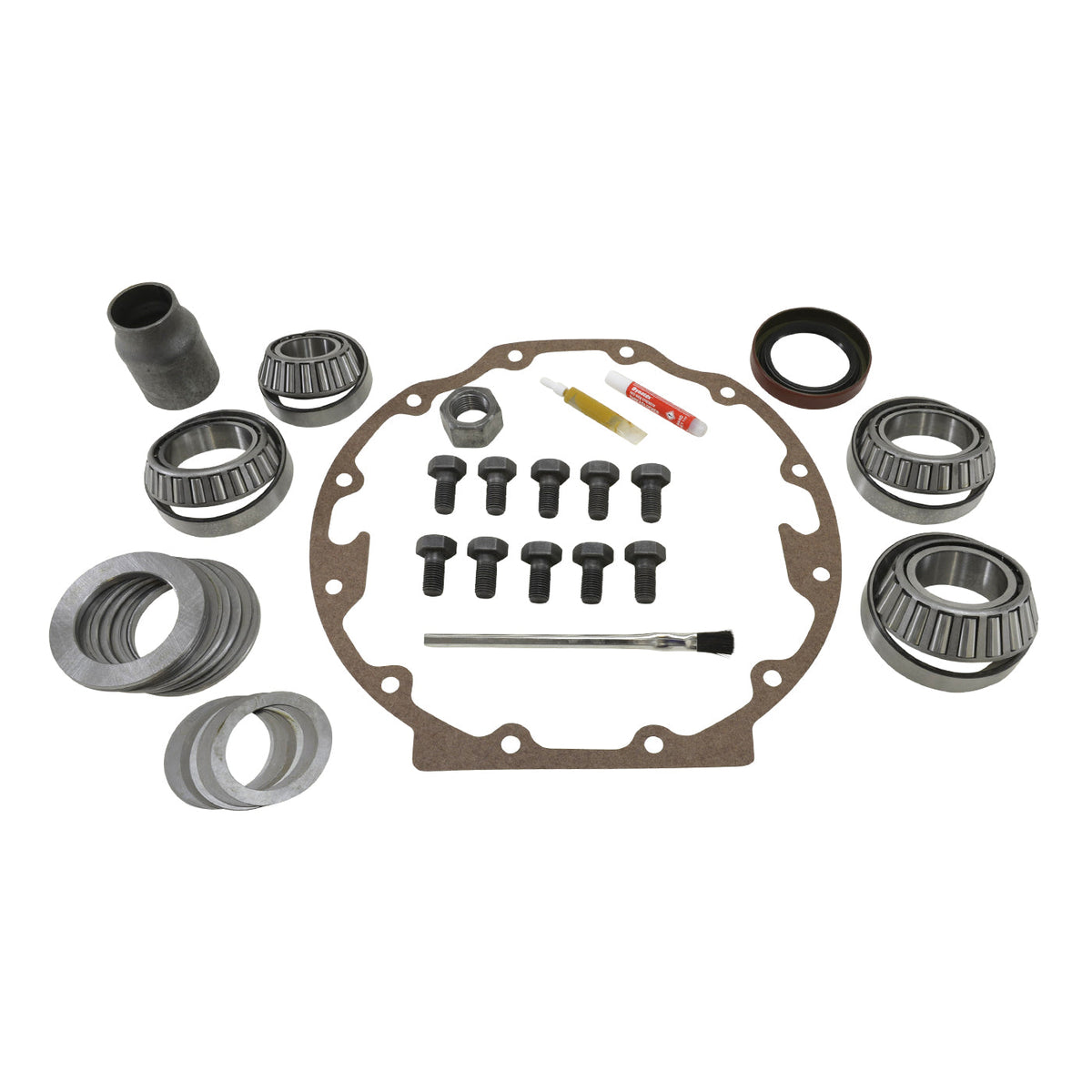 Yukon Gear Oldsmobile Pontiac Axle Differential Bearing and Seal Kit - Rear YKGM8.5OLDS-31
