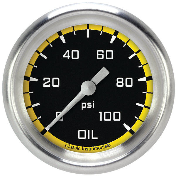 Classic Instruments Engine Oil Pressure Gauge AX381YAPF
