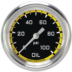 Classic Instruments Engine Oil Pressure Gauge AX381YAPF