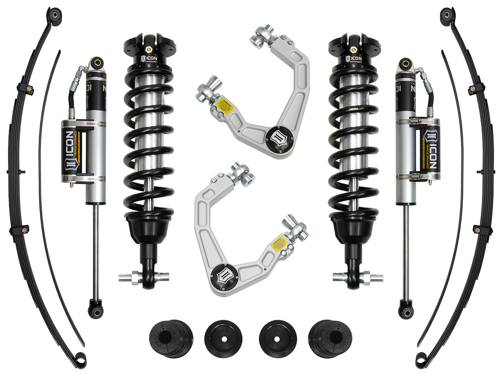 ICON Vehicle Dynamics K93206S 0-3.5 inch Stage 6 Suspension System W Billet UCA Steel Knuckle