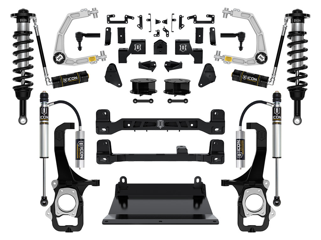 ICON Vehicle Dynamics K53273 6 inch Stage 3 Suspension System Billet UCA