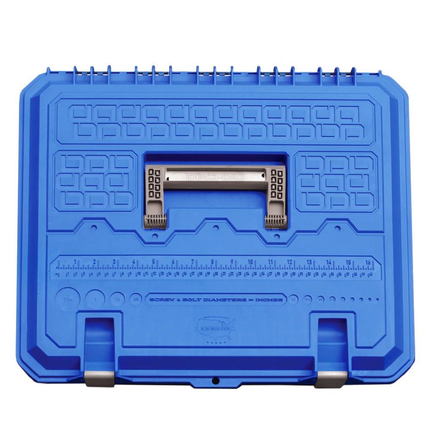 DECKED AD5 D-Box - Drawer Tool Box -blue lid