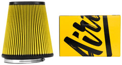 AIRAID 724-127 Air Filter Cone; 6 inch FLG, 9-1/2 inch x 7-1/2 inch B, 6-3/8 inch x 3-3/4 inch T, 9-1/2 inch H-Synthaflow