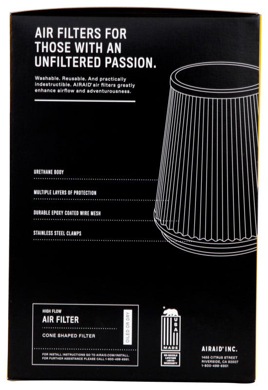 AIRAID 701-452 Universal Air Filter
