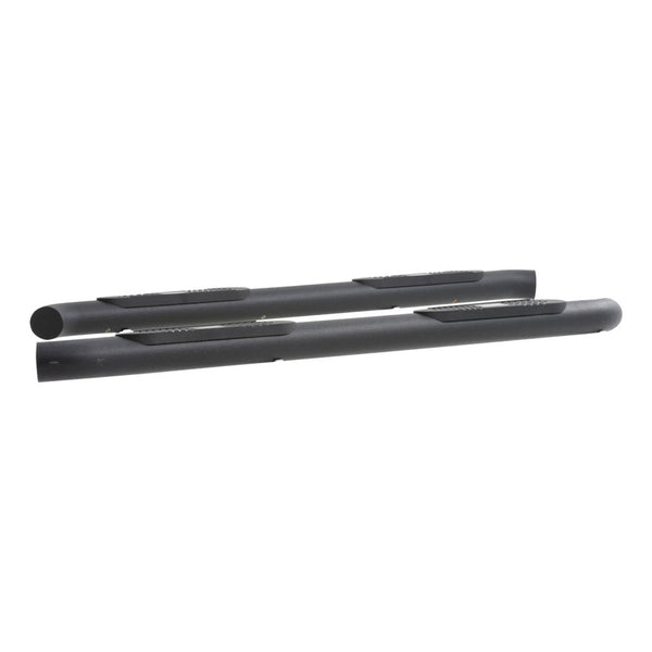 ARIES AL232012 Big Step 4" Black Aluminum Round Side Bars, Select Toyota Tundra