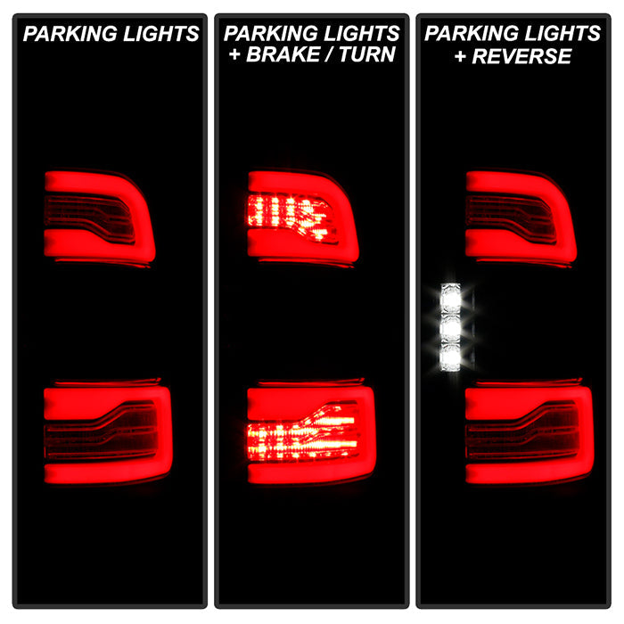 Spyder Auto LED Tail Lights Dodge Ram 1500 2019-2020 5088505