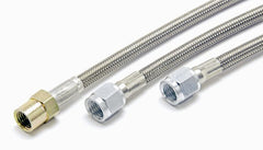 McLeod 139100-30 Stainless Steel Braided Line: Double -4 AN: Female: 30 in.