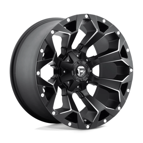 Fuel Offroad D546 ASSAULT Matte Black Milled 17x9 -12 5x139.7|5x150mm 110.1mm - D54617907045