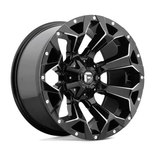 Fuel Offroad D576 ASSAULT Gloss Black Milled 20x9 +20 5x139.7|5x150mm 110.1mm - D57620907057