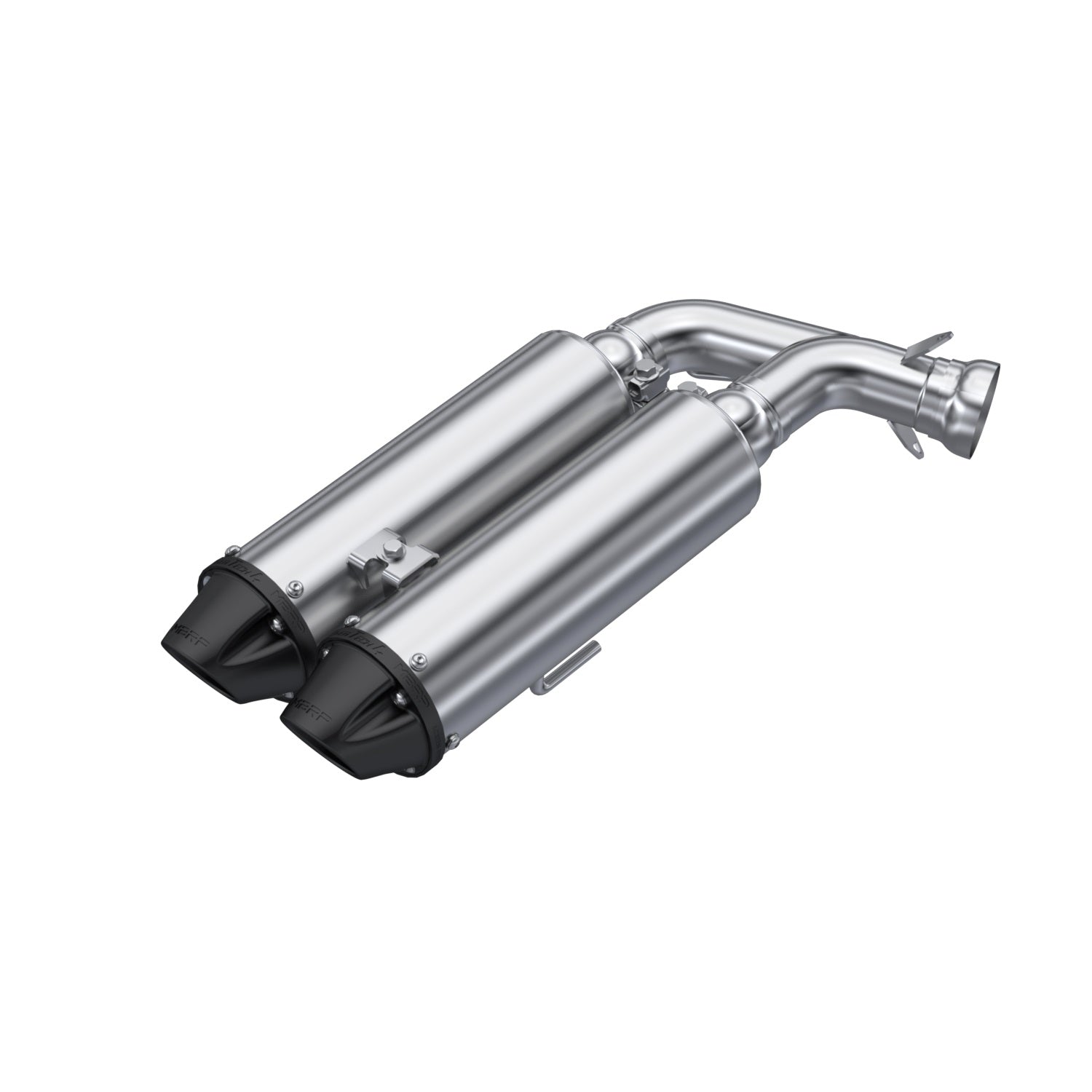 MBRP Exhaust 2020-2023 Polaris Sportsman XP 1000S and Scrambler XP 1000 Performance Series 4 Inch Dual Slip-on Exhaust MBRP AT-9534PT