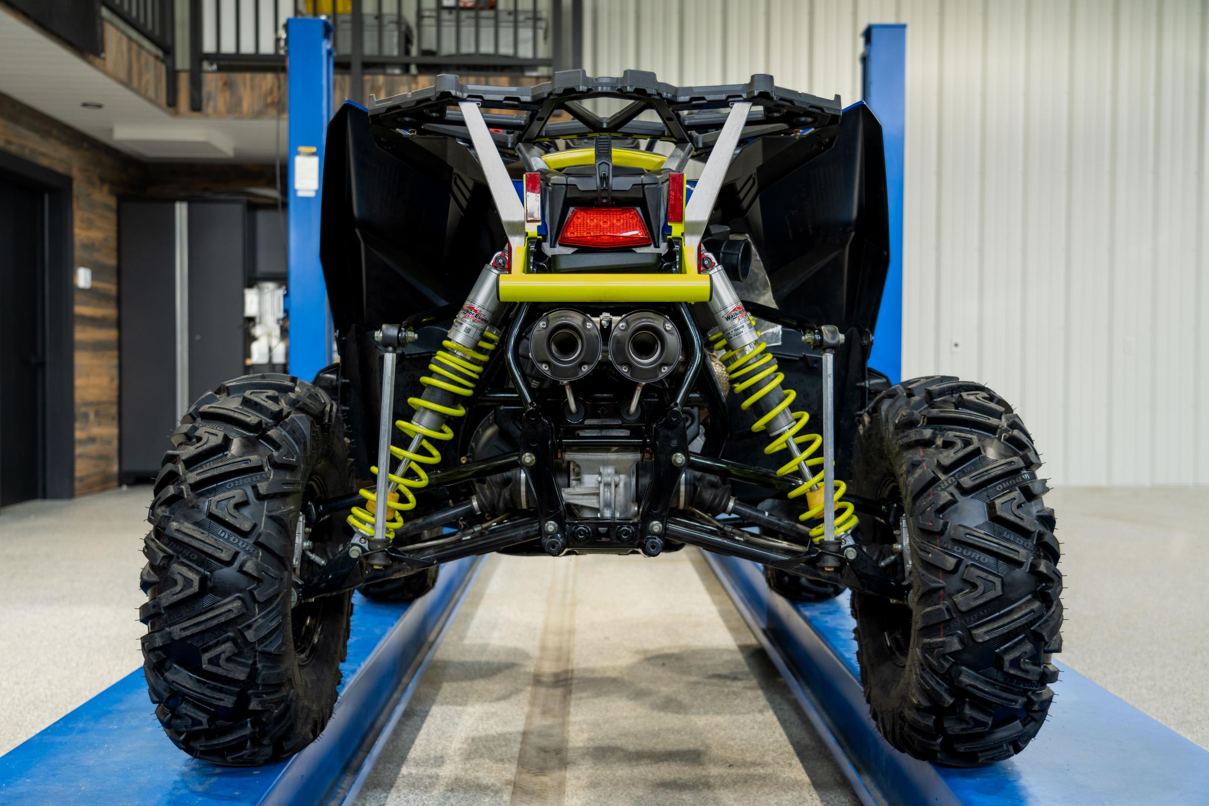 MBRP Exhaust 2020-2023 Polaris Sportsman XP 1000S and Scrambler XP 1000 Performance Series 4 Inch Dual Slip-on Exhaust MBRP AT-9534PT