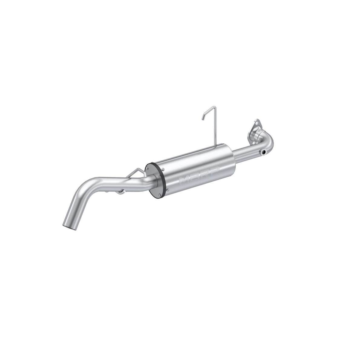 MBRP Exhaust 2018-Up Polaris Ranger XP 1000/ Ranger Crew XP 1000 5 Inch Single Slip-on Muffler Assembly Performance Series MBRP AT-9535PT
