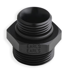 Earl's Performance Plumbing AT985115ERL ADAPTER, -12 ORB TO -16 ORB ALUMINUM BLK