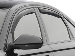 WeatherTech 82703 FrontandRear Side Window Deflectors Dark Smoke