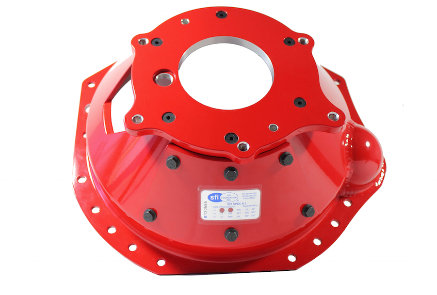 McLeod 8563T Bellhousing:Aluminum:FORD:1963-95 SBF:Titanium Sleeve:Non SFI