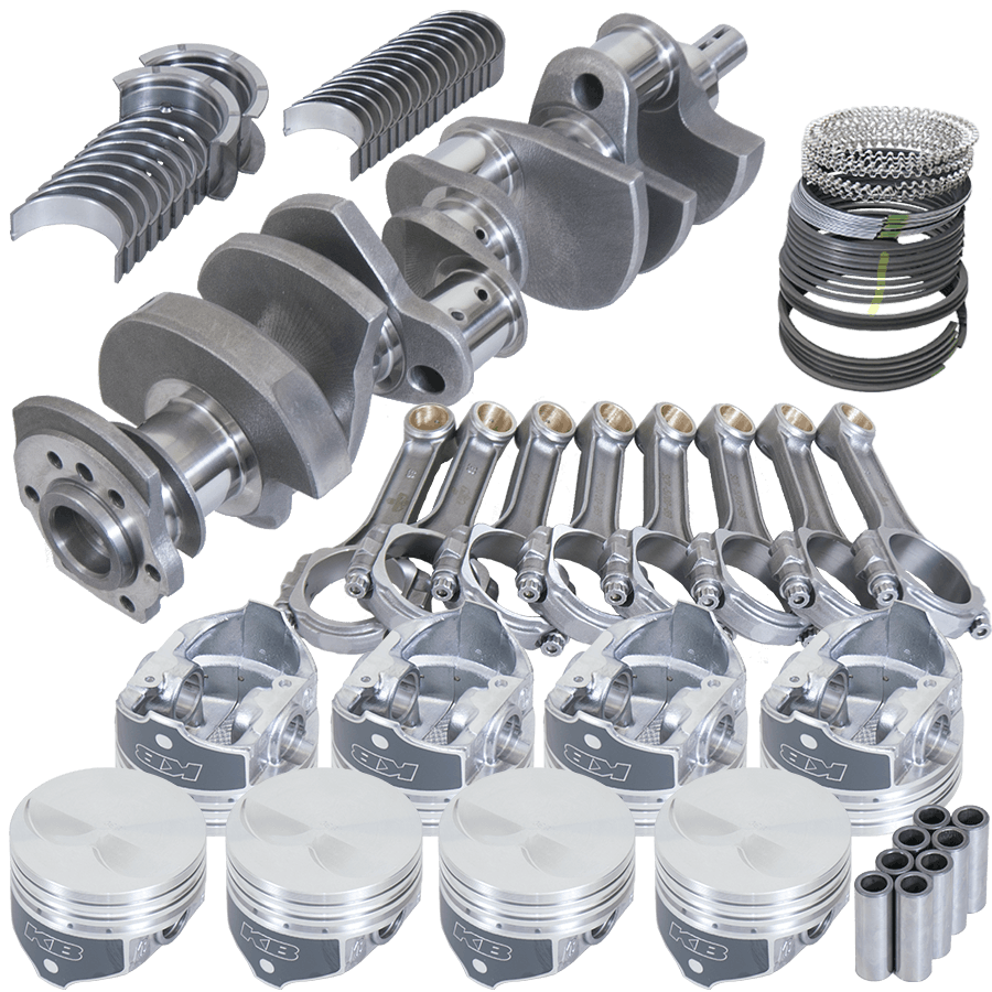 Eagle Specialty Products B13202E030 Chvrolet Small Block 2pc Rear Seal Street and Strip Balanced Rotating Assembly