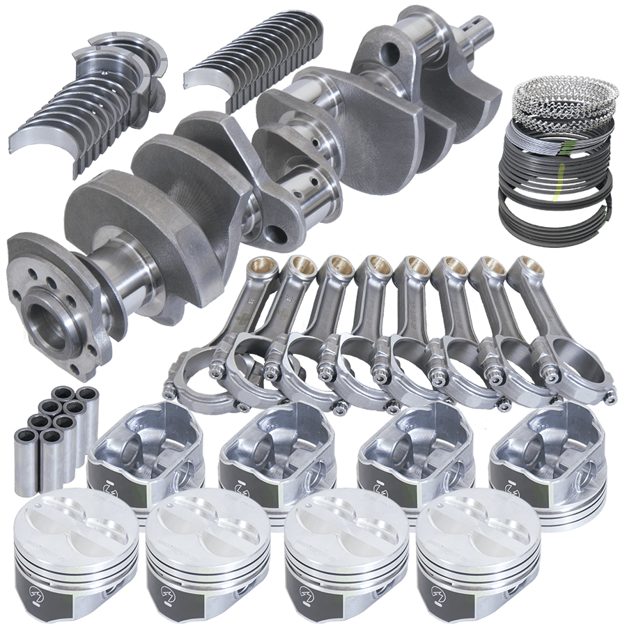 Eagle Specialty Products B13401E040 Chvrolet Small Block 2pc Rear Seal Street and Strip Balanced Rotating Assembly
