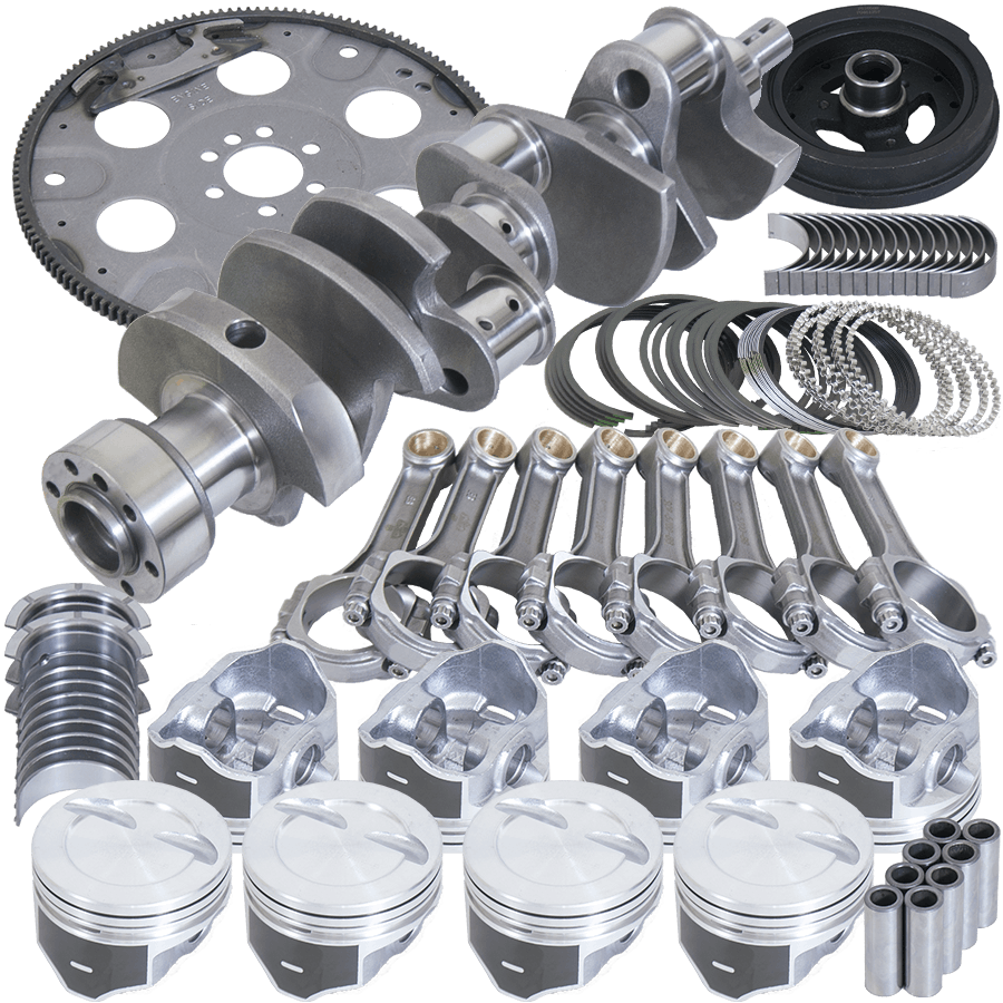 Eagle Specialty Products B13404L06053 Chvrolet Small Block 1pc Rear Seal Street and Strip Balanced Rotating Assembly
