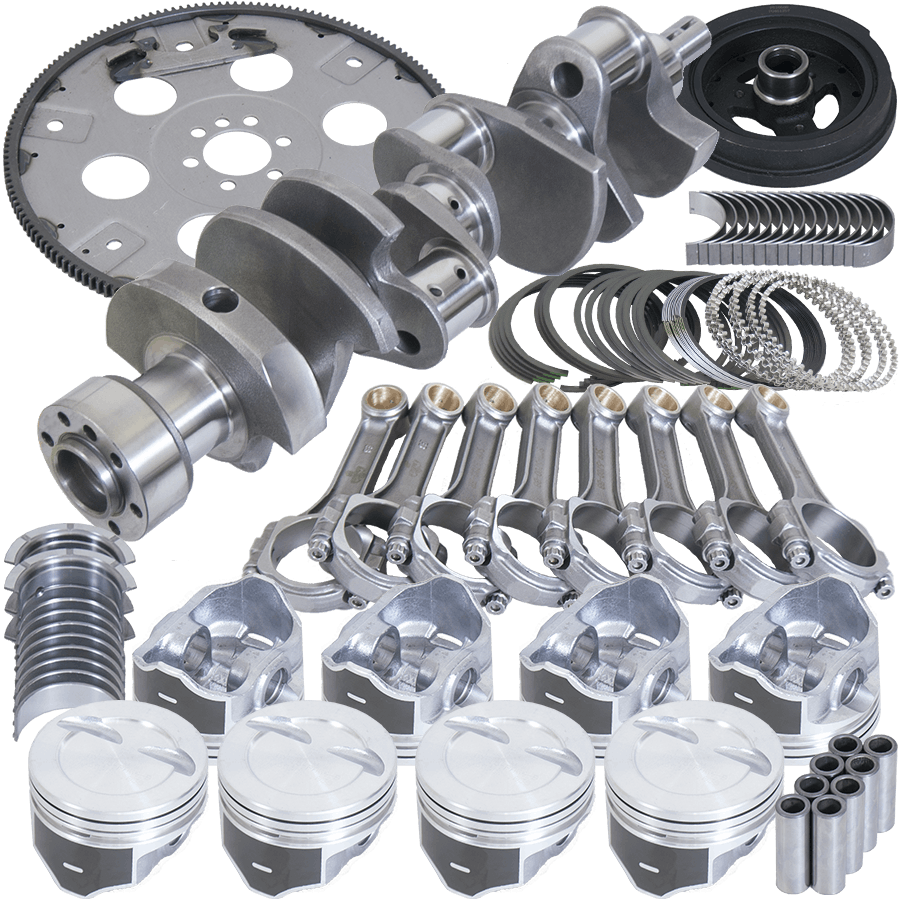 Eagle Specialty Products B13404L06068 Chvrolet Small Block 1pc Rear Seal Street and Strip Balanced Rotating Assembly